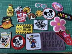 ディズニー キャラクター ワッペン まとめ売り セットのサムネイル