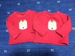 トレーナー トナカイ GAP 70サイズ 双子のサムネイル