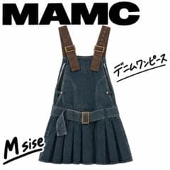 【MAMC】デニムワンピース スカート デニム ミニワンピース Y2Kのサムネイル