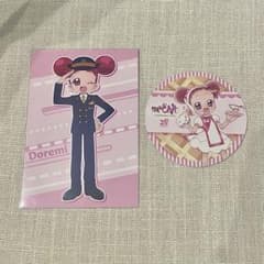 [봄바람 도레미] 오자 마녀 도레미 엽서 코스터 도쿄역 애니메이트