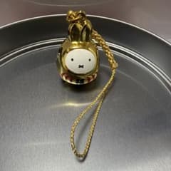 ミッフィー だるま 鈴ストラップ ゴールドのサムネイル