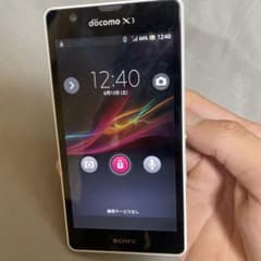 Xperia A SO-04E SONY ソニー ホワイト 本体 スマホのサムネイル