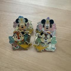 Tokyo DisneySea Pin Badge Set of 4