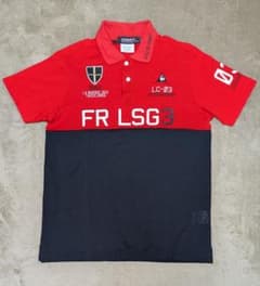le coq sportif ゴルフシャツ レッド ブラックM【未使用に近い】のサムネイル
