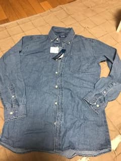 明日まで値下げ 新品未使用 デニムシャツ Mのサムネイル