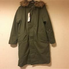 値下げしました！売り切りたいです！Cファーモッズコート カーキのサムネイル
