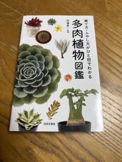多肉植物図鑑 育て方・ふやし方がひと目で分かる　本　日本文芸社のサムネイル