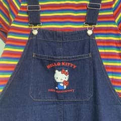 Hello Kitty 50th Anniversary デニムオーバーオールのサムネイル
