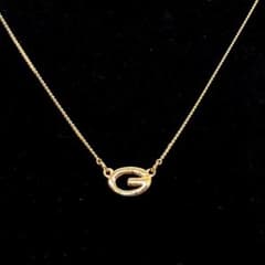 極美品☆ GIVENCHY ジバンシー ヴィンテージ ネックレス Gロゴ - メルカリ