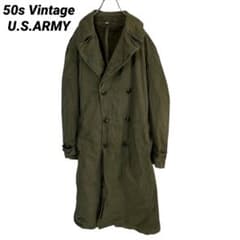 N-6279 50s Vintage U.S.ARMY M-54 オーバーコート - メルカリ