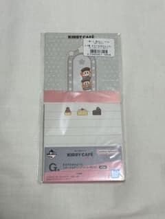이치 반 쿠지 스타 커비 Kirby Café PETIT 메모장