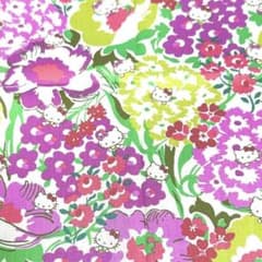 541 リバティ カットクロス 30×20cm ピーカーブー キティ