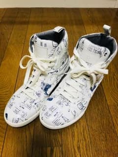 マークジェイコブス スニーカー ハイカット 白 柄有りのサムネイル