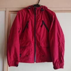 BLUE CROSS Co. ジャンパー 防寒 ジッパー レッド 赤 Mのサムネイル