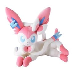 開封済み　未使用品　ポケットモンスター 等身大 ニンフィア 寝そべり ぬいぐるみ ポケモン 等身大 ニンフィア 寝そべり ぬいぐるみ - メルカリ