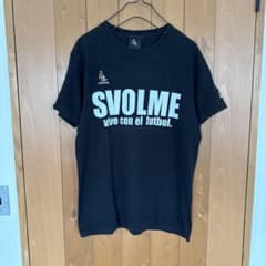 SVOLME サッカー Tシャツ ブラック - メルカリ