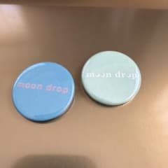 moon drop 缶バッジ 2点セットのサムネイル