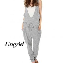 Ungrid☆スウェットルーズサロペット☆パンツのサムネイル