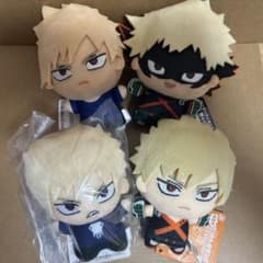 僕のヒーローアカデミア ちびぐるみ 爆豪勝己 4種セット
