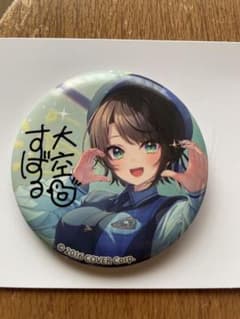 ［スバルのみ］百鬼あやめ　大空スバル　缶バッジ　ホロライブ　ローソン　２個セットのサムネイル