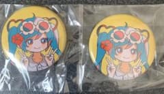 非売品　初音ミク　缶バッジ 2個セット 2025全タメのサムネイル