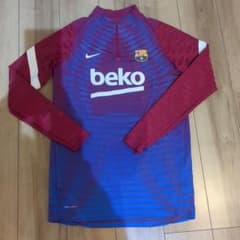 ベ*人様 値下げ　FCバルセロナ　トレーニングウェア　NIKE　Мのサムネイル
