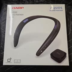 未使用　SHARP AN-SS2 ブラック ネックスピーカーのサムネイル