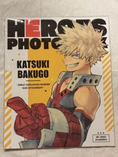 ヒロアカ展　爆豪　箔押しポストカードのサムネイル