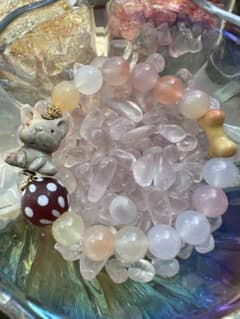 わんちゃん✳︎塩源瑪瑙のカラフルブレスレット⭐️購入前コメントくださいのサムネイル