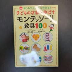 子どもの才能を伸ばすモンテッソーリ教具100 おうちでも簡単に作れる!のサムネイル