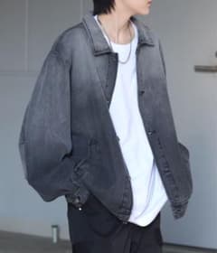 25SSビッグシルエットグラデーション デニムジャケット【Confirm】のサムネイル