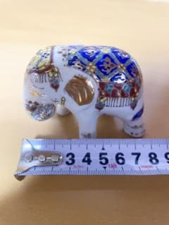 象のインテリア (ハンドメイド made in Thailand)ラピスラズリのサムネイル