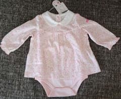 新品 ミキハウス ボディスーツ 花柄 女の子 70のサムネイル