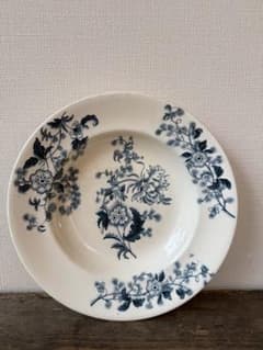 フランス 深皿 ヴィンテージ皿 花柄深皿 - メルカリ