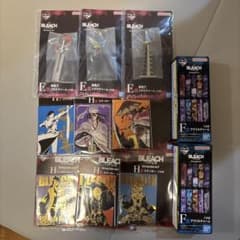 一番くじ BLEACH E/F/H賞 斬魄刀メタルチャーム等まとめ売りのサムネイル