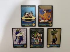 ドラゴンボール カードダス　ビジュアルアドベンチャー　5枚セットのサムネイル