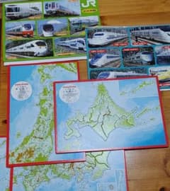 ゆり様専用　パズル　電車　日本地図セットのサムネイル