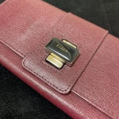FURLA フルラ 長財布 レッド 赤 美品のサムネイル