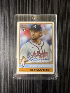 スペンサー・シュワレンバック　Topps MLB 直筆サイン　ルーキーカードのサムネイル