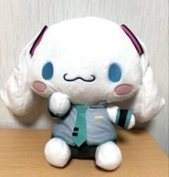 初音ミク×シナモロール シナモン コラボ Lぬいぐるみ プライズ サンリオ