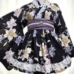 723③浴衣ドレス 地雷系 量産型 姫ギャル ロリータ 大人 - メルカリ