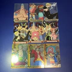 ワンピースカード　森永　ウエハース　7枚セット ワンピースカード 森永 ウエハース 9枚セット - メルカリ