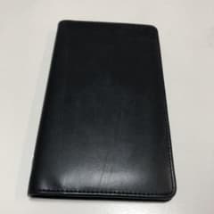 FILOFAX  metropol slimline  手帳　バイブルサイズ　黒のサムネイル