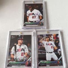 topps now マイクトラウト 2023 WBC 3枚セット - メルカリ