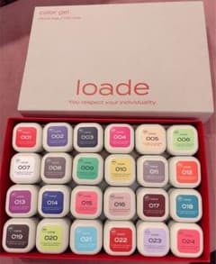 loade カラージェル 24色セット cleto 新品未使用 クレト ロアデ
