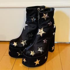 Dollskill horoscope 厚底 スター ブーツ プラットフォームのサムネイル