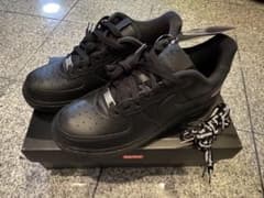 Supreme Nike Air Force 1 Low 25cm ブラックのサムネイル