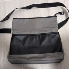 ショルダーバッグ グレー×ブラックのサムネイル