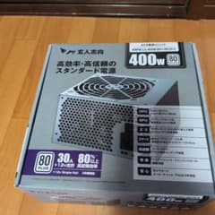 玄人志向 KRPW-L5-400W/80+ 電源ユニットのサムネイル