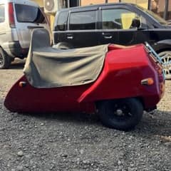 バイク用 サイドカー 本体 レッドのサムネイル